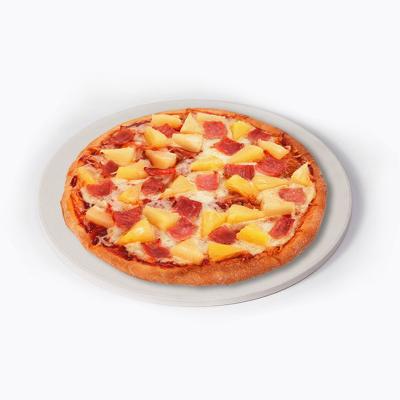 China New Viable Pizza Tools Round Cordierite Pizza Molds Tray Equipment Heat Resistant Stone for sale