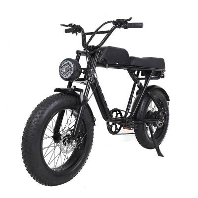 China Steel Cheap Price 48V 500Watt Rear Wheel Motor Batteries Lithium Electric Bicycle for sale