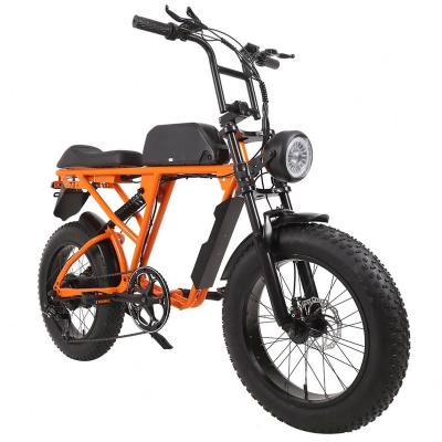 China Steel Tire Cheap Wholesale Price Electric Cruiser Snow E Bike for sale