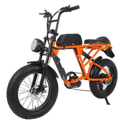 China China Manufacturer Wholesale 20inch Steel Tire Electric Bike Cruiser E-Bike for sale