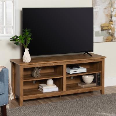 China Modern Living Room Furniture Modern Wooden TV Unit Table MDF Console TV Cabinet TV Stand zu verkaufen