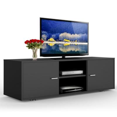 China Hot PANEL On Amazon Luxurious Black Living Room Furniture TV Cabinet zu verkaufen