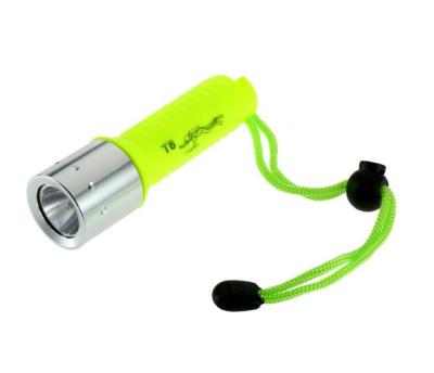 China CREE XM-L T6 Rechargeable LED Waterproof Diving Flashlight Bracelet Dive Light for sale