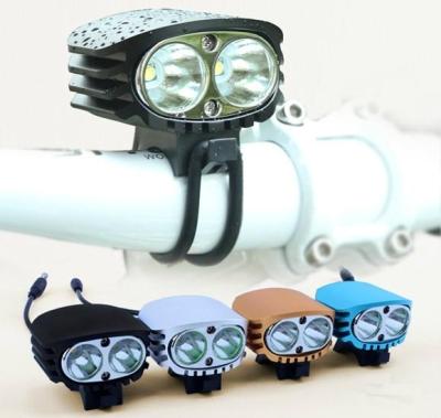 China 2000 lumens CREE XML T6 LED bike light for sale