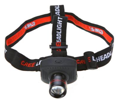 China Adjustable CREE LED 160 Lumens 5W 3 Modes LED Headlamp for sale