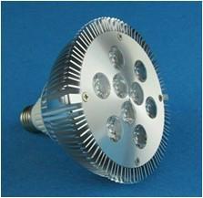 China 9*1W 9W LED PAR38 light,900LM,E27 for sale