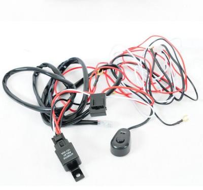 China 12V 40A Relay ONOFF Switch LED Light Bar Wiring Harness for sale