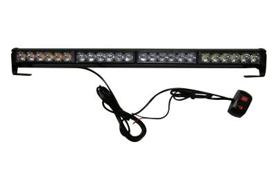 China 72W 12V Four Color LED Light Bar Flood Spot Combo Waterproof Driving Lights Off Road Lights For SUV Boat 4x4 Jeep for sale