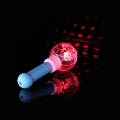 China Multi-Color LED Disco Ball Stick For Concert, Party And Event, Christmas, Halloween Decoration Or Birthday Celebration for sale