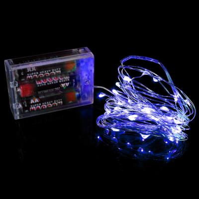 China 3*AA Battery Operated Multi-Color LED String Lights For Christmas, Party, Festival Decoraction for sale