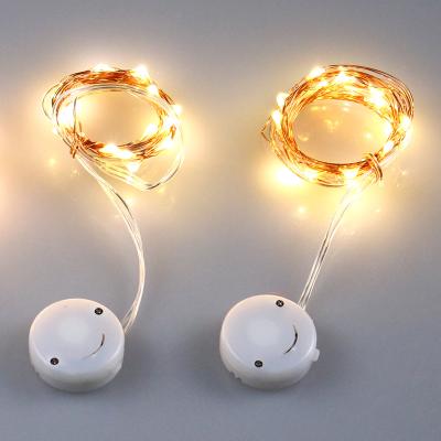 China 2m 20 LED  Multi-Color Smiley Face LED Copper Wire String Lights For Christmas, Party, Festival Decoraction for sale