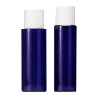 China 200Ml 250Ml Screw Cap Cosmetics Luxury Portable Bottles Packaging Smooth Empty Plastic Lotion Serum Toner Bottle for sale