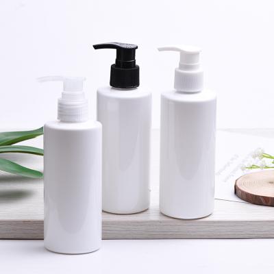 China 200Ml Eco-friendly Custom Luxury PET Plastic Bottles Recyclable Eco-Friendly Packaging Empty Lotion Shampoo Squeeze Pump Bottle for sale