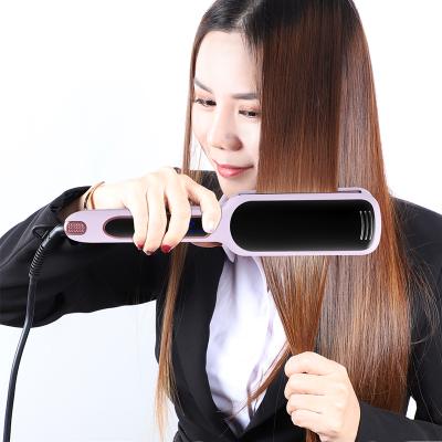 China Highest Standard Factory Customization Wide Sweep Infrared Straightening Device Hair Straightener High End Infrared Straightener for sale