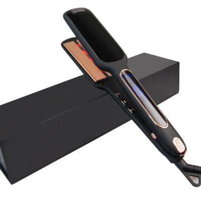 China 360 Swivel Tie High Quality Professional Manufacturers Direct Supply Hair Iron Infrared Hair Straightener for sale