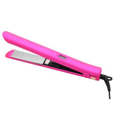 China Highest Standard Chinese Manufacturer Custom 2 in 1 Flat Iron Hair Straightener Portable Ceramic Hair Straighteners for sale