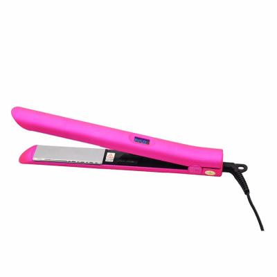 China 360 Swivel Clip 2 In 1 Flat Iron Hair Straightener Professional Fast Ceramic Hair Straightener for sale