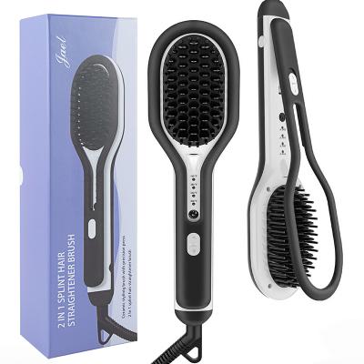 China Healthy comb HAIR STRAIGHTENER BRUSH ELECTRIC preferential price electric brush for sale