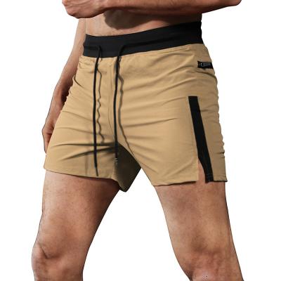 China 2022 Custom Anti-Wrinkle Cargo Workout Plus Size Men Stretch Casual Swimwear Gym Clothes Shorts Set With Pocket, 2 In 1 Mens Shorts for sale