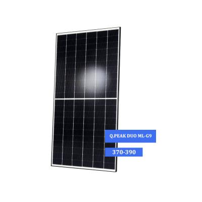 China Hanwha Q Mono Cell ML-G9 Half Cut 132 Cell 390w 395w Solar Panels For Roof Installation 166mmx166mm for sale