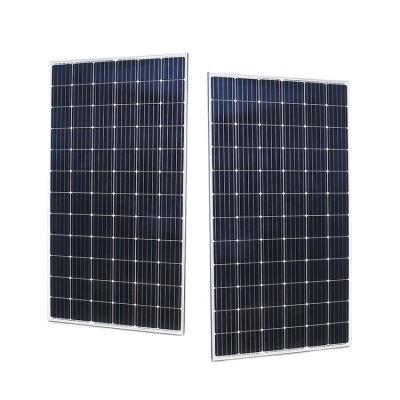 China Top Brand Lifted Mono Solar Panel 360W 365W 370W 375W Power Energy Home 158.75mmx158.75mm Solar Power for sale