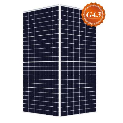 China Innovative design half bifacial energy cut 440w paneles mono solares RSM144-7-440BMDG for sale