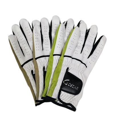 China Ready to Board Ready to Board Synthetic Leather Golf Glove with Cabretta Leather Palm for Men's Left Hand for sale