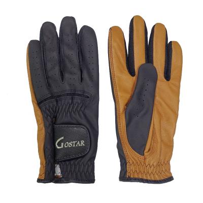 China Ready to Board Ready to Board Synthetic Leather Golf Glove with Cabretta Leather Palm for Men's Left Hand for sale