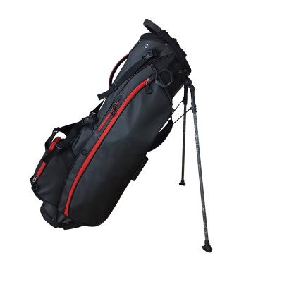 China Custom PU 6 Dividers Logo Lite PU Golf Rack Bag for sale