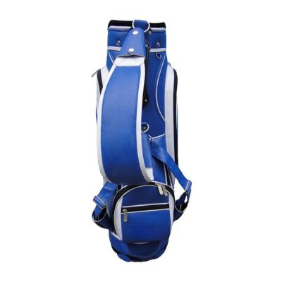 China Fashion And Popular Design Durable PU Leather Golf Staff Bag 14 Dividers for sale