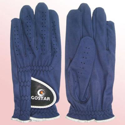 China Hot Sales Men's Super Quality Microfiber Golf Gloves Colorful Logo Personalized Left Right Custom Hand For Lowest Prices for sale