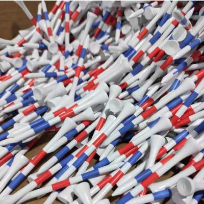 China cheap custom logo 42mm, 54mm, 60mm, 70mm, 83mm bulk golf tees golf accessories 42mm golf tees for sale