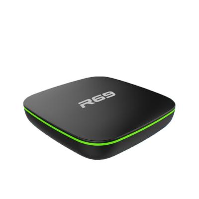 China HOT WIFI FACTORY SALE SET BOX R69 H3 Android7.1 TV BOX 1/2GB RAM/ROM 8/16GB ROM FOR TV COMPUTER for sale