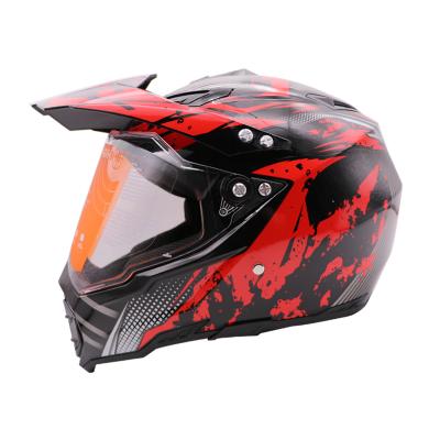 China Helmet Full Face Shockproof Adult Motorcycle Racing Helmet Mountain Bike ATV Cycling Helmet For Men And Women for sale