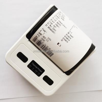 China White 80Mm 3 Inch BT Blue Tooth Wireless Wifi Mini Thermal Receipt Printer Barcode Printer for sale