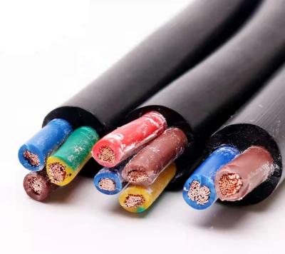 China Underground sixteen core 0.3 0.5 0.75 1.0 1.5 multicore power rvv16 core 2.5mm rvv oxygen free copper wire extruded pvc sheath cable for sale