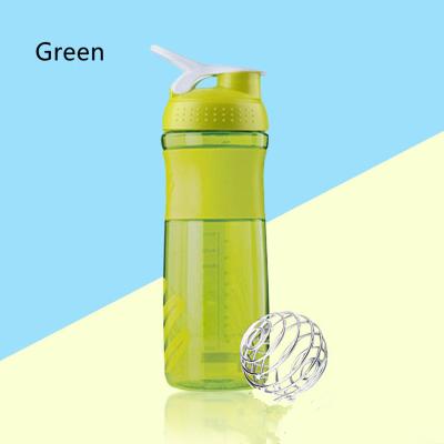 China SS304 Steel Ball Sustainable 500ml Gym Shaker Bottle Plastic Sports Water Bottles for sale