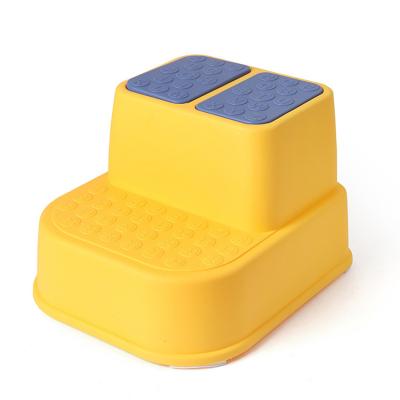 China Anti-Slip Tools Safety Kids Step Sneaks Non-Slip Plastic Stackable Toddlers Step Stools Use For Potty Training And Washing Hands for sale