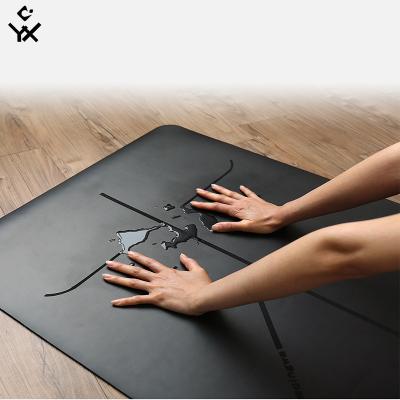 China Eco Friendly Safe And Comfrtable Custom PU YogaMat 183X68X0.5cm Of Natural Rubber for sale