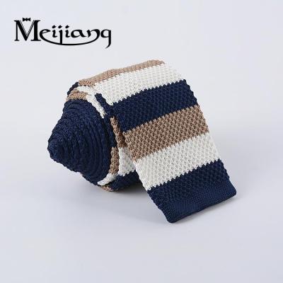 China FOR modern designable stripe 100 polyester school uniform neck tie MEN CLOTHING wholesalers modern designable for sale