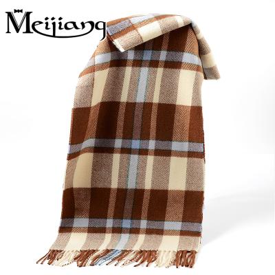 China ENGLAND brand new custom made winter men scarf pashmina shawl warm cashmere for sale