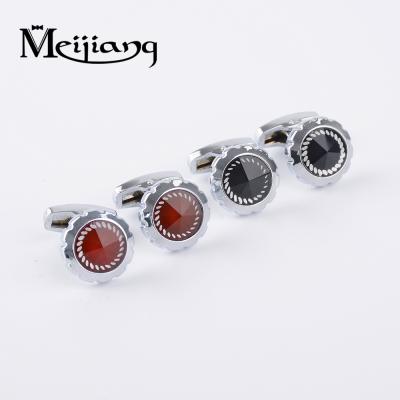 China ALLOY New Arrival Unique Fancy Classic Men's Cufflinks Silver for sale