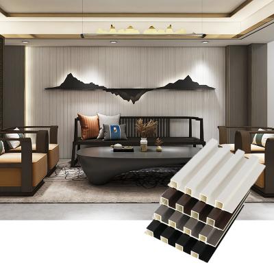 China JIUYIXING Factory Cheap Price Waterproof Wall Cladding Interior Decoration wpc 3D Eco-friendly Wall Panel for sale