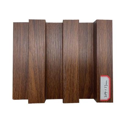 China JIUYIXING Environmental Friendly Competitive Price High Quality Waterproof Wooden Grain Wpc Wall Panels Interior Decoration 204*27mm for sale