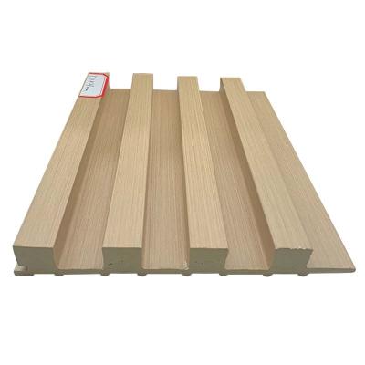 China JIUYIXING modern factory price easy install eco-friendly decorative interior wood grain wpc wall panels for sale