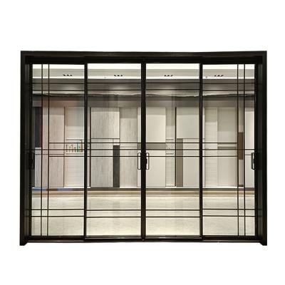 China JIUYIXING Waterproof Cheap Prices Modern Designed Soundproof Aluminum Sliding Glass Door For Balcony And Kitchen for sale