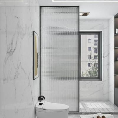 China JIUYIXING Good Quality Narrow Frame Tempered Glass Shower Waterproof Hot Selling Waterproof Partition For Bathroom for sale