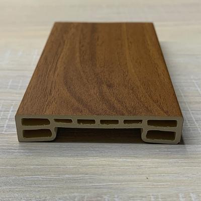 China JIUYIXING modern factory direct sales molding decorative planking board flooring accessories wpc planking board lines for sale