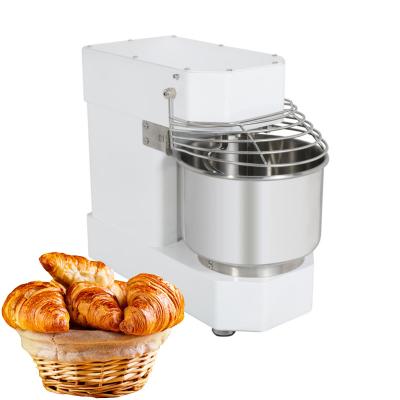 China Snack Factory Large Capacity Commercial Stainless Steel Dough Kneading Machine Dough Press 10L Commercial Chapati Kneading Machine for sale