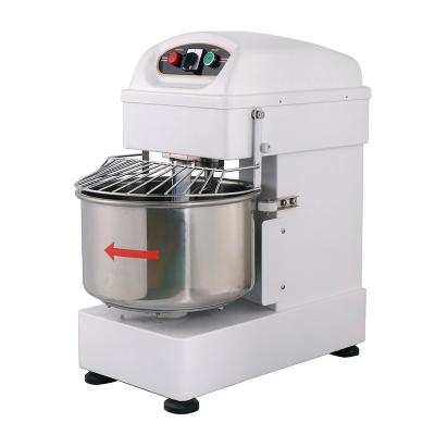 China Snacks plant 220/380v 2.2kw 40l food dough mixer spiral mixing machine for bakery with 16kg flour capacity for sale